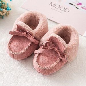 Pasgeboren Baby Laarzen Winter Babyschoenen Kwastje Baby Meisjes Schoenen Bont Sneeuw Super Warm Prewalkers Soft Sole No-Slip booties Booty