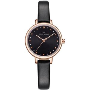 Ibso Brand Luxe Dames Quartz Horloge Lederen Band Montre Femme Mode Vrouwen Horloges Relogio Feminino Vrouwelijke Klok