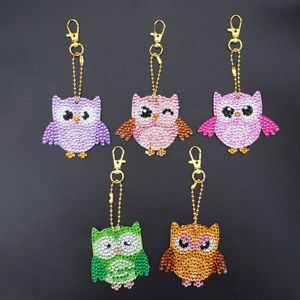 Diy Volledige Boor Speciale Cartoon Diamant Schilderen Sleutelhanger Vrouwen Tas Decoratie Diamant Mozaïek Kruissteek