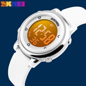 SKMEI Brand Horloge Verandering LED Light Datum Alarm Ronde Dial Digitale Horloge Kinderen Student Horloges