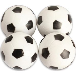 4 Stuks 32Mm Tafelvoetbal Tafel Voetbal Plastic Voetbal Voetbal Tafel Ballen Fussball Soccerball Sport Ronde Tafel Games