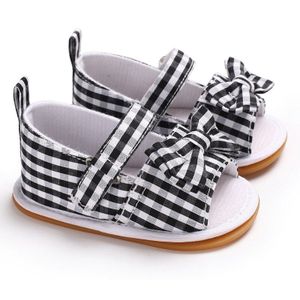 Brand Baby Pasgeboren Peuter Infant Baby Meisjes Soft Strik Zool Antislip Crib Zomer Sandalen Schoenen Leuke Baby schoenen