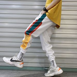 Streetwear Hip Hop Joggers Broek Mannen Losse Harembroek Mannelijke Enkellange Broek Elastische Taille Joggingbroek Heren Casual Broek