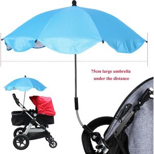 1Pcs Afneembare Kinderwagen Paraplu Verstelbare Baby Kinderwagen Cover Uv-stralen Zonnescherm Parasol