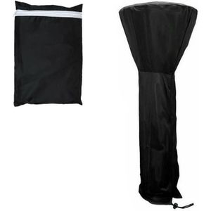 Grote Outdoor Tuin Patio Gaskachel Cover Protector Polyester Zwart Waterdicht 221*85*48Cm