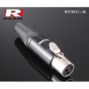 1Pcs Neutrik &#39;S Rean Mini Xlr Vrouwelijke RT4FC-B Vier-Pin Plug Draadloze Bodypack Hoofdtelefoon Hoofd Audio Speaker Hifi
