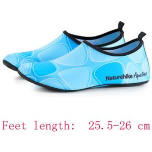 Naturehike Outdoor Zwemmen Ultralight Elastische Water Schoenen Aqua Sokken Strand Schoenen Voor Man en Vrouw NH18S001-X