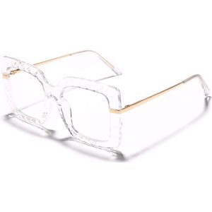 Bijziendheid Bril Vrouwen Mannen Vierkante Helder Glazen Optische Brillen Frame Transparante Lens Brilmontuur Unisex