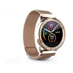 H16 Smart Horloge Vrouwen Jurk Hartslag Bloeddrukmeter Touchscreen Waterdichte Dame Smartwatch Voor Android Ios Vs KW10