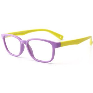 Gezonde Siliconen Kinderen Clear Bril Meisjes Jongens Flexibele Eyewear Frames Kinderen Brilmonturen Brilmonturen Kind Gratis Case