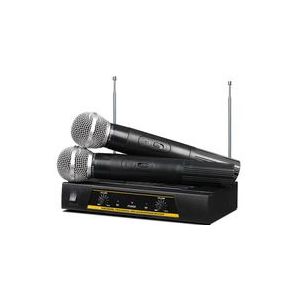 Dual VHF Professionele Handheld Draadloze Microfoon MV-288 met Ontvanger Voor Kareoke microfoon Party KTV Studio Home Theater