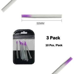 10 stuks/zak Nail Glasvezel Acryl Tips Glasvezel Uitgebreide Nail Draad Bouw Uitgebreide Nail Gereedschap