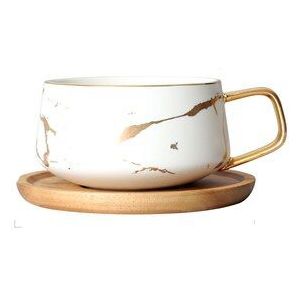 Marmeren Koffiekopje Keramische Koffie Set Melk Mokken Glas Latte Cup Thuis Drinkware Sterrenhemel Patroon Kopje Thee Eenvoudige En creatieve Mok