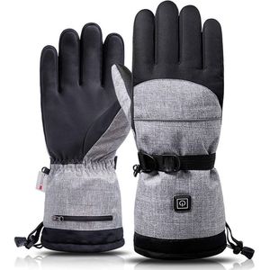 Verwarmde Handschoenen Waterdichte Warme Winter Ski Handschoenen Voor Mannen Vrouwen Thermische Winter Sport Handschoenen