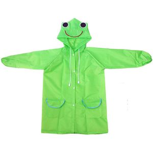 Baby Jongen Baby Meisje Jas Kinderen Cartoon Poncho Waterdicht Polyester Een Stuk Regenjas Kinderen Regenjas