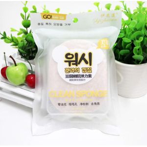 Herbruikbare Gezicht Wassen Spons Reiniging Handdoek Facial Peeling Reiniging Make-Up Remover Puff