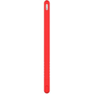 Draagbare Zachte Siliconen Stylus Pen Voor Apple Potlood 2 Case Voor Ipad Pro Tablet Touch Pen Beschermhoes Cover Kleurrijke pouch