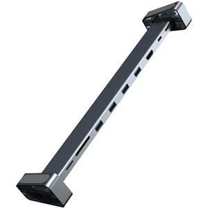 Multifunctionele Usb C Hub Dock Station 9 In 1 Type C Naar Usb 3.0 Hdmi Adapter Rj45 Netwerk Kaartlezer sd Voor Pc