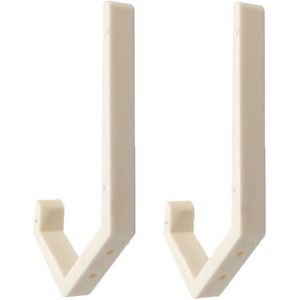 2Pcs Motorhelm Houder Haak Abs Voor Keuken Deur Cabinetjacket Hanger Home Bagage Haak Multipurpose Wall Mount Rack