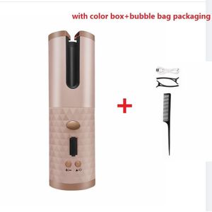 Draagbare Draadloze Automatische Krultang Haar Krultang Lcd Krullend Haar Machine Haar Krultang Styling Tool