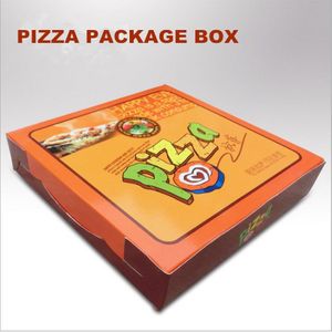 Bakken Verpakking 9-Inch Pizza Doos 24 Cm * 24 Cm * 4.5 Cm Pizzadoos Pizza Spot voedsel Verpakking West Point (20 Stuks)