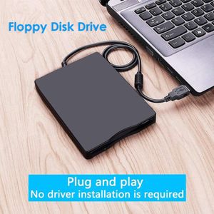 ALLOYSEED - USB Mobile Floppy Disk Drive - Zwart - Extern - 3.5 Inch - 1.44MB