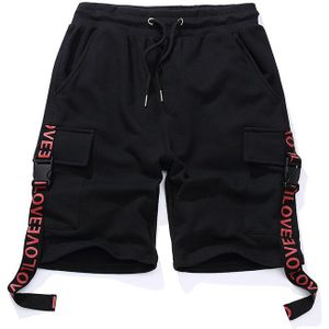 Streetwear zomer mannen shorts Side lint Koord Hip hop Bermuda mannen Goede casual Katoenen strand korte