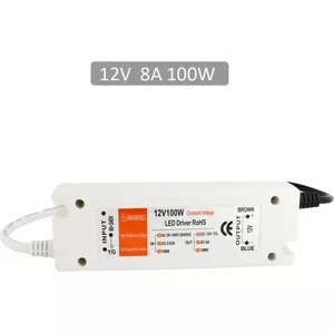 220 V 12 V LED-Transformator, 100 W DC-Wandler, LED-Treiber, ultradünn