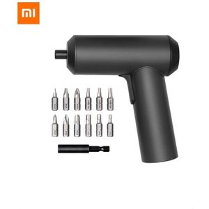 Xiaomi Mijia Elektrische Schroevendraaier Accu 3.6V 2000Mah Li-Ion 5N. M Koppel Met 12 Stuks S2 Schroef Bits Smart Home Gereedschap Set