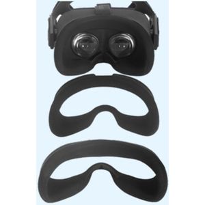 1Set Siliconen Masker Cover Met Headset Foam Pad Voor Oculus Quest Vr Bril