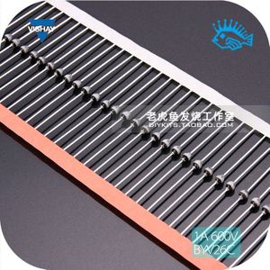 5Pcs/50Pcs Brand Originele Vishay BYV26C 1A 600V Glas Pakket Snelle Gelijkrichter Diode