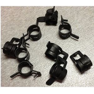 Kcszhxgs 10 Stuks Sterke Keel Hoepel Tijger Clip Mangaan Staal Auto Slang Klem Elastische Connector Clip 3-32Mm slangklem 1Pc