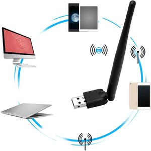 Kebidu 150Mbps USB2.0 Mini Wifi Adapter Wifi Dongle MT-7601 Wi-fi Ontvanger Draadloze Netwerkkaart 802.11b/N/G antenne Wi-fi