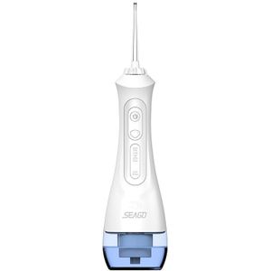 Seago Monddouche Draagbare Water Flosser Usb Oplaadbare Water Flosser Waterdicht IPX7