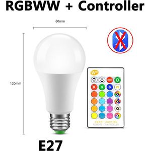 E27 Bluetooth Rgb Led Gloeilamp E14 Led Lamp Met Ir Afstandsbediening Gloeilamp Indoor Home Decor Smart Ic verlichting Lamp