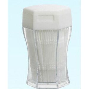 200 Stks/set Zacht Plastic Dubbele Kop Geborsteld Tandenstoker Oral Care 6.2 Cm Rager Tandenborstel Voor Kunstgebit