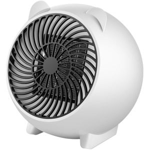 500W Mini Air Heater Fan Draagbare Huishoudelijke Elektrische Kachel Desktop Verwarming Warmer Ventilator Voor Thuis Kantoor Badkamer Eu
