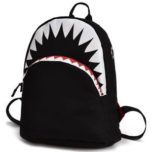 Kind Canvas Rugzak Kids 3D Model Shark Schooltassen Baby mochilas Kind Schooltas voor de Kleuterschool Jongens en Meisjes rugzak