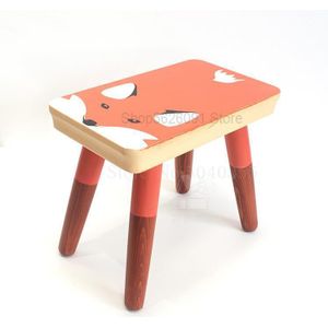 Leuke Baby Kinderen Kleine Bench Massief Houten Kruk Thuis Klapstoel Creatieve Lage Kruk Veranderen Schoen Bench