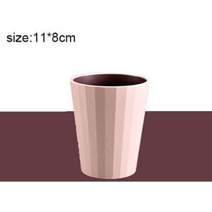 Houten Handvat Wassen Cup Creatieve Persoonlijkheid Milieuvriendelijke Plastic Mondwater Kopjes Huishoudelijke Verdikte Fall-Slip Borstelen Cup