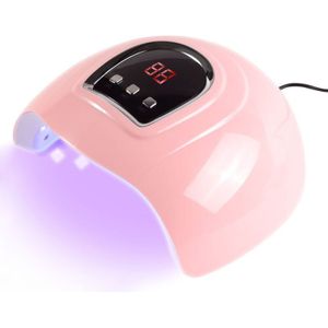 54W Nagellak Droger Uv Gel Nail Led Voor Alle Gels Auto Sensor 18 Led Verlichting Nagels Art Gereedschap