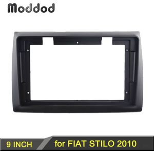 Auto Radio Frame Voor Fiat Stilo 2001 Dubbel Din Dash Installatie Trim Kit Android Audio Fascia 9 Inch stereo Panel Bezel