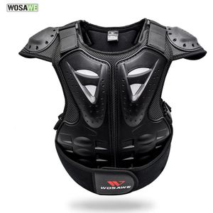 Wosawe Kids Mtb Bike Beschermen Jas Kinderen Fietsen Body Guard Borst Bescherming Back Wervelkolom Ondersteuning Fiets Protector Jacket