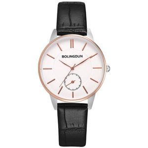 Liefhebbers Horloges Minimalistische Fijne Shell Mode Quartz Horloges Mannen Vrouwen Leer Klok Eenvoudige Horloge Reloj Mujer