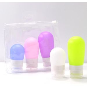 Etya Reizen Vrouwen Mannen Siliconen Verpakking Fles Voor Lotion Shampoo Bad Cosmetische Container Bag Box
