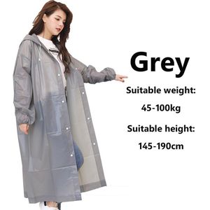 Mode Vrouwen Regenjas Mannen Zwarte Regen Kleding Covers Ondoordringbare Regenkleding Capa De Chuva Poncho Waterdicht Hooded Regen Jassen