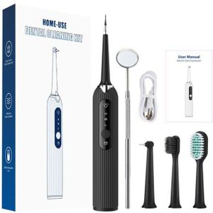 Elektrische Ultrasone Tandheelkundige Scaler Met Opzetborstel Reiniging Vlekken Tandsteen Verwijderen Tand Calculus Tanden Whitening Oral Care