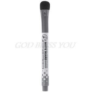 Magnetische Whiteboard Marker Pen Uitwisbare Droog Uitwisbare Inkt Mark Teken Met Gum