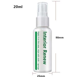 20Ml 50Ml Auto Interieur Vernieuwing Plastic Onderdelen Loopvlakvernieuwing Agent Voor Auto Interieur Onderhoud Cleaner Refurbisher Agent Car Care