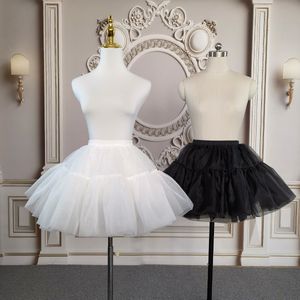 JIERUIZE Organza Baljurk Korte Petticoat Lolita Cosplay Korte Jurk Petticoat Ballet Tutu Rok Rockabilly Crinoline